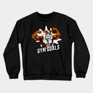 gym goals | gymwear | t-shirt for gym guys Crewneck Sweatshirt